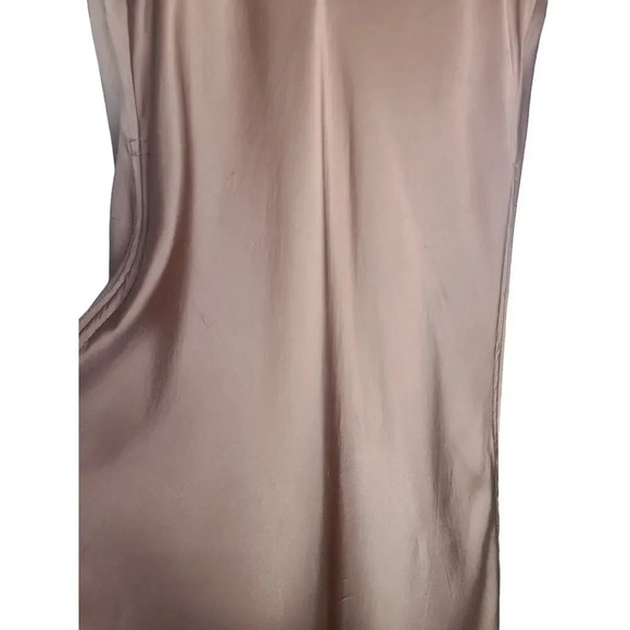 Wilfred Aritzia Satin Davina Slip Dress in Terrazzo Brown Size Small NWT - Picture 10 of 10